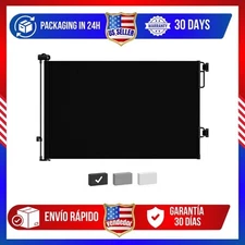 Retractable Mesh Safety Gate 34"x55" Easy Install