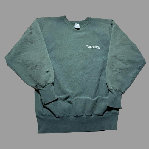 Vintage 90s Champion Reverse Weave Minnesota Embroidered Sweatshirt USA Made XL