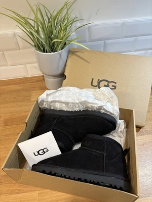 Bottine Ugg Hiver Pour Femme Taille 38 Couleur Noir - Photo 1/4
