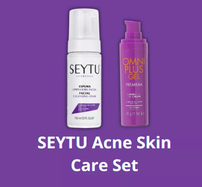 Acne Set OML PLUS Premium Gel And Facial Cleansing Foam Free ship