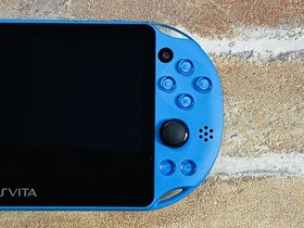 PS Vita PCH-2000 ZA23 Aqua Blue SONY PlayStation Japan 16GB Charger Ex DDP