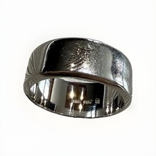 Sterling Silver 925 Comfort Wedding Band Ring...