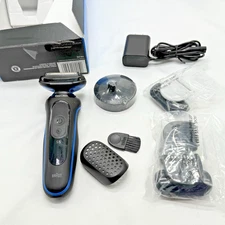 Braun Electric Shaver for Men, Series 5 5150cs, Wet & Dry Shave 2 Shave Modes