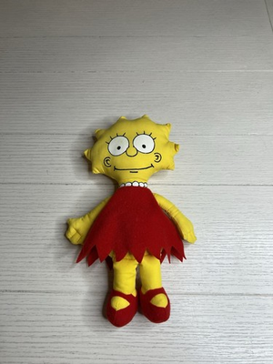 #ad #ad Vintage 1990 The Simpson “ Lisa “ Stuffed Plush Doll Matt Groening 10” $22.50