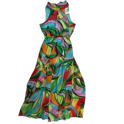 halter neck split dress Brighter Days Halterneck Split Midi Dress Fuchsia– Selfie Leslie main image 0