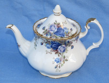 Royal Albert Moonlight Rose Medium Teapot 1st Quality Approx 7" High