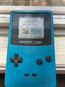 Gameboy Color Console Teal Nintendo GBC Tested & Working CGB-001 Fast Shipping!