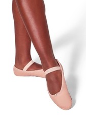 New Closeout Ballet Shoes Capezio 205SC Child Pink Leather Split Sole