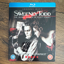 Sweeney Todd: The Demon Barber of Fleet Street Blu-ray 18 Steelbook