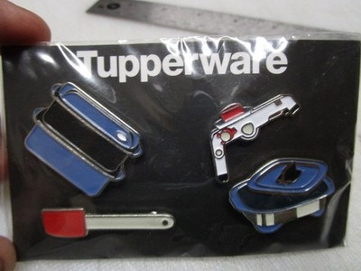 Tupperware 2020 AWARD PINS spatula, mandolin, MicroPro Grill, CrystalWave