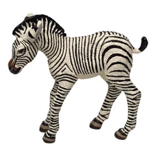 SAFARI LTD BABY ZEBRA COLT FOAL WILDLIFE FIGURE JUNGLE ANIMAL TOY 2.5" 1996