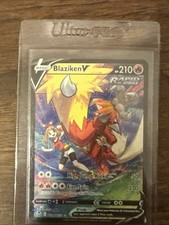 Pokémon TCG Blaziken v TG14/TG30 Holo Ultra Rare Silver Tempest on eBay
