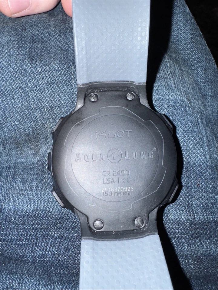 Aqua Lung I450T Scuba Diving Wrist Computer Black New - Image 2 of 2