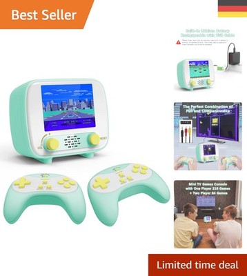 Mini Arcade Maschine für zwei Spieler - 300 klassische Spiele und TV-Anschluss