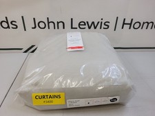 John Lewis Arlo Pencil Pleat Curtains Putty W167 x D274cm (Pair)