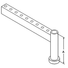 66702c91 New Rh Axle Knee Fits Case-ih Tractor Models 385 395 484 485 495 +