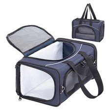 Petsfit Airline Approved Pet Carrier for Small Cats, 16.5x8.6x11 TSA Approved Ca