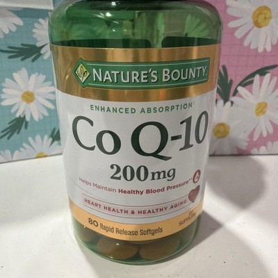 Nature s Bounty Co Q-10 200mg Tablets - 80 Count