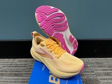 Women's Size 8 Brooks Glycerin 22 Running Shoes New In Box Sherbert/Apricot/Pink