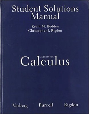 Student Solutions Manual for Calculus | Dale Varberg (u. a.) | Taschenbuch