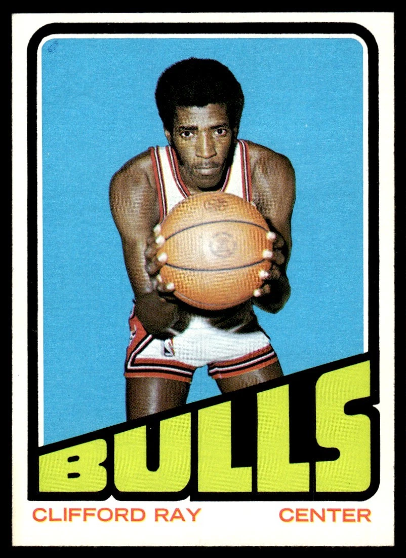 1972-73 Topps Basketball Clifford Ray RC Chicago Bulls #91 Card EX-MT+