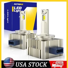 D3S D3R LED Headlight Bulb Conversion Kit Blue 8000K Xenon HID Replace Lamp 2pcs