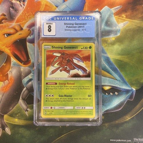 Shining Genesect graded CGC 8 for sale on eBay