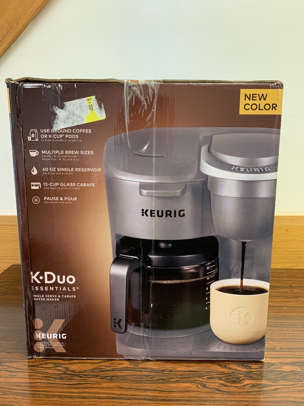 ️ Keurig K-Duo Essentials Single Serve 