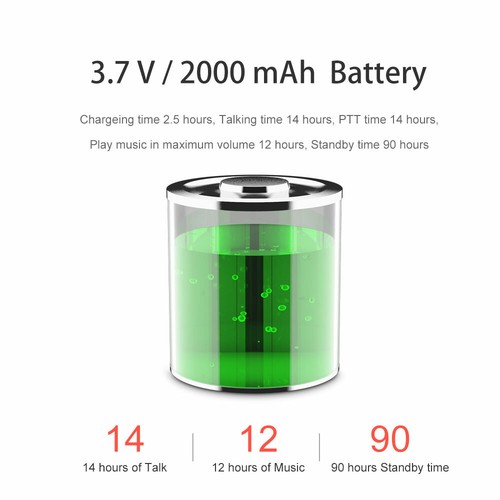 B01 Wireless Bluetooth PPT Zello Microphone Speaker Android Radio + Dock Charger - Picture 5 of 9