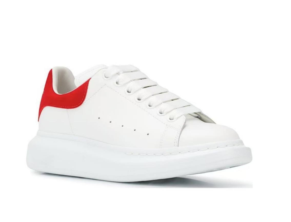 スニーカー alexander mcqueen FW25 SNEAKER (553770 WIAIG1002) Size 9 - Alexander McQueen Oversized Sneaker Lush Red W for