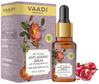 VAADI HERBALS Vitamin E Anti Aging Serum Mit Granatapfel Öl Für Alle Haut 10ml