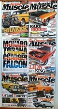 6 × AUSSIE MUSCLE CAR MAGAZINE LOT BUNDLE RESTORED LEGENDS + GT SS V8 Issue + 
