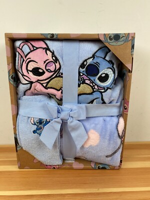 Disney Lilo Stitch Fleece Pyjamas PJs Socks Set NEW Primark