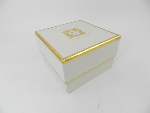 Anne Klein Gold-Tone Colored Crystal Orchid Pin - Picture 3 of 4