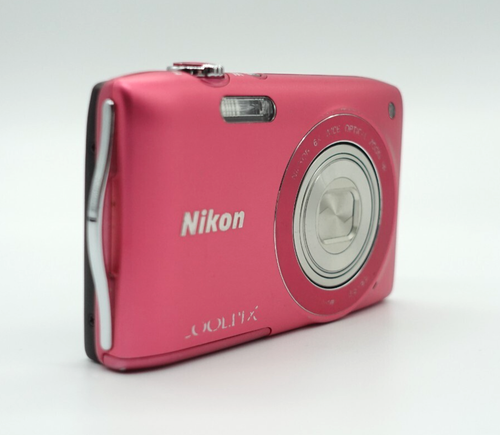 Nikon COOLPIX S3300 Strawberry Pink 6x Zoom 16.0MP Digital Camera NIKKOR Glass - Afbeelding 5 van 23