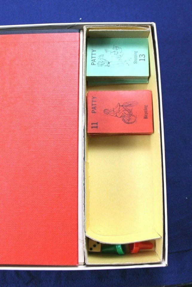 PATTY DUKE BOARD GAME 1963 Milton Bradley with Patty and Cathy from TV show - Image 3 of 4