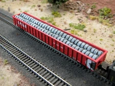 Hay Brothers WIRE COILS LOAD - Fits EXACTRAIL 65' Hawker-Siddeley Gondolas