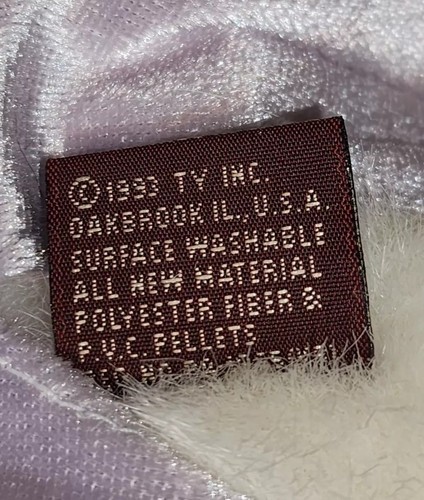 Ty Attic Treasure AMETHYST das 1993 Kätzchen Katze 13 Zoll NEU MWMTs Plüschtier Stofftier - Bild 8 von 8