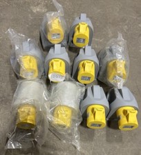 10 Industrial Connector Plug Socket Brand New Toolstation SKT 110V IAS1613