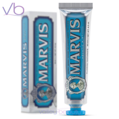 MARVIS Toothpaste Whitening Mint, Cinnamon, Licorice, Lily, Sensitive, Limited