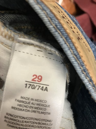 Polo Ralph Lauren Unhemmed Distressed Denim Jeans Women's size 29R - Picture 9 of 9