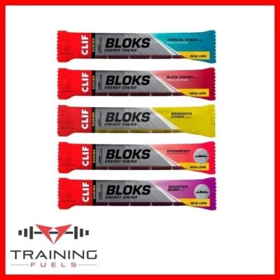 Clif Shot Bloks Energy Chews 6 Chews per Pack Carbohydrate Endurance