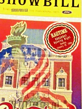 Show Bill/Paybill-Ragtime-Opening Night seal on the cover.