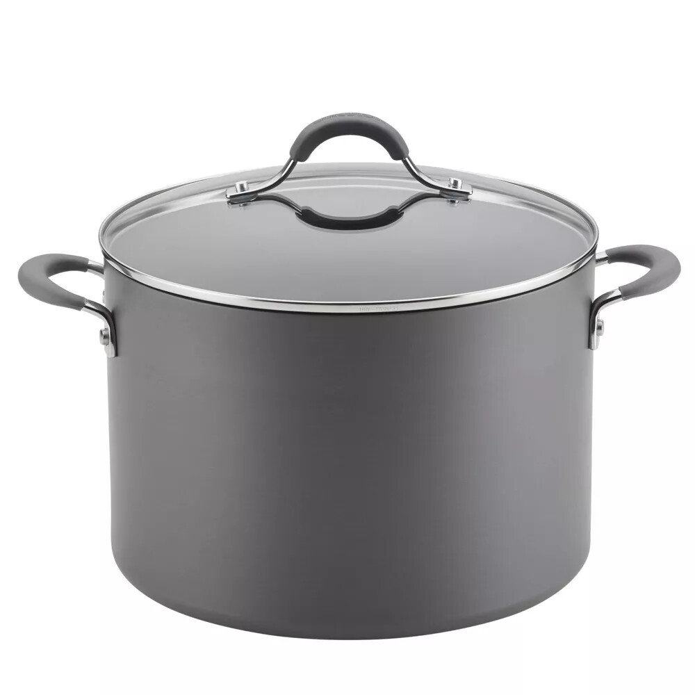 Circulon Stock Pot 10 Qt+ Dishwasher Safe+HardAnodized+Nonstick+Oven