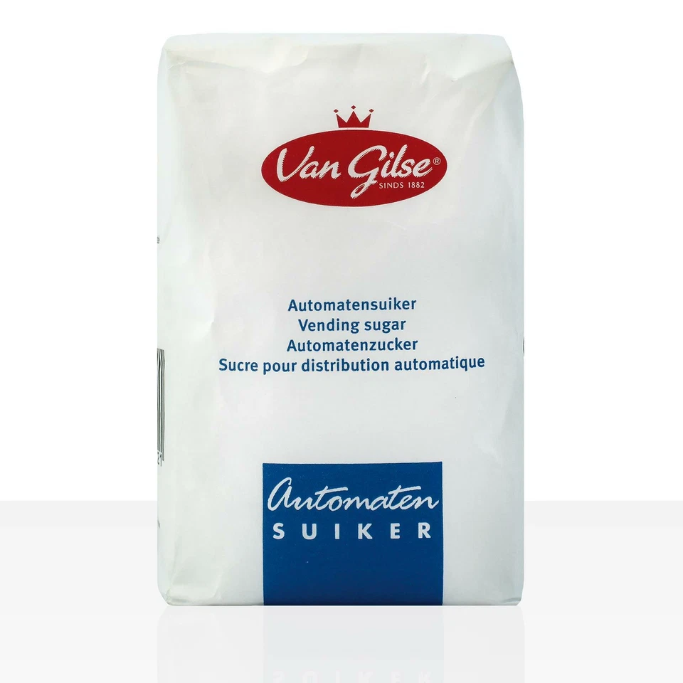 Van Gilse Automatenzucker 10 x 1kg Instant-Zucker für Vending-Automaten
