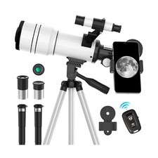 ToyerBee Telescope for Adults  Kids, 70mm Aperture Astronomical Re... Fast Ship