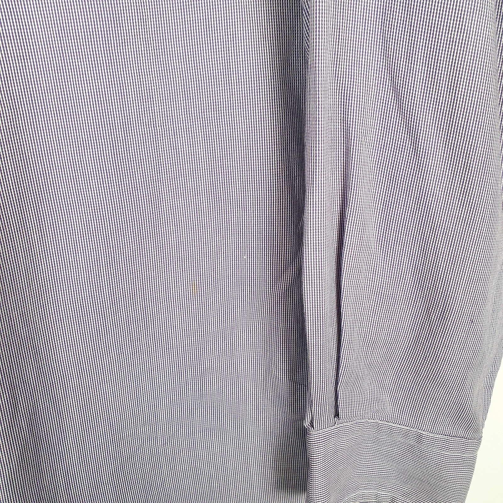 Mens POLO RALPH LAUREN Purple Check Yarmouth Fit Long Sleeve Casual  Shirt L image 4
