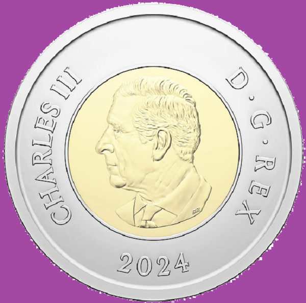 2024 Canada $2 Royal Canadian Air Force Coloured UNC Coin In - Foto 7