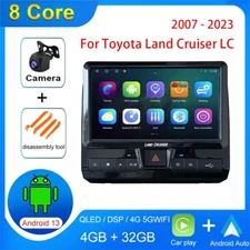Car Radio For Toyota Land Cruiser LC70 LC75 LC76 2007-2023 Android GPS Navig DSP