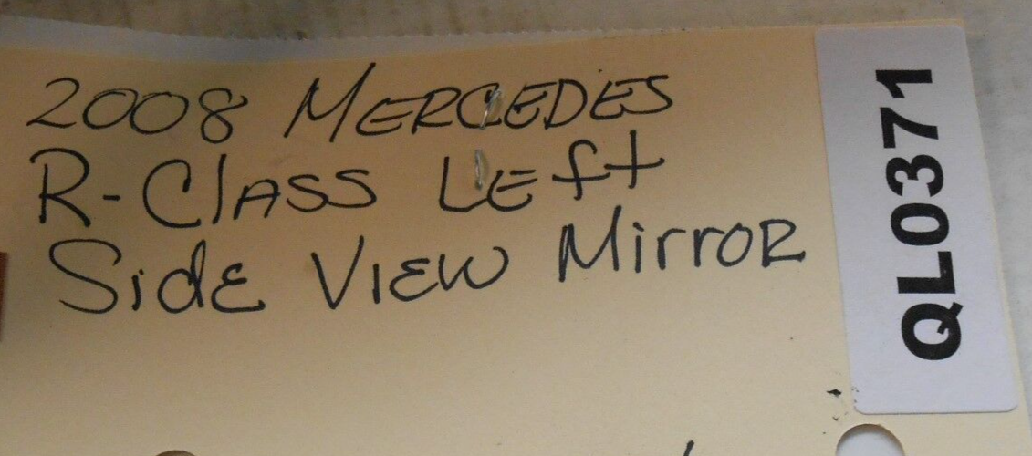 2008 Mercedes R-class Blue Left Side View Mirror A2518100116  